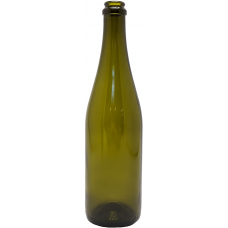 Бутылка "Шампань", оливковая, 0.75 л, венчик КПШ