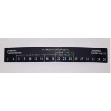 Самоклеящийся термометр LCD 2-36°