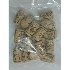 Пробки винные, корковые Ø 21 длина 35, 20шт